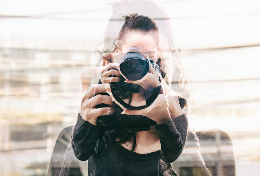 iphotography header title multiple exposure camera lense