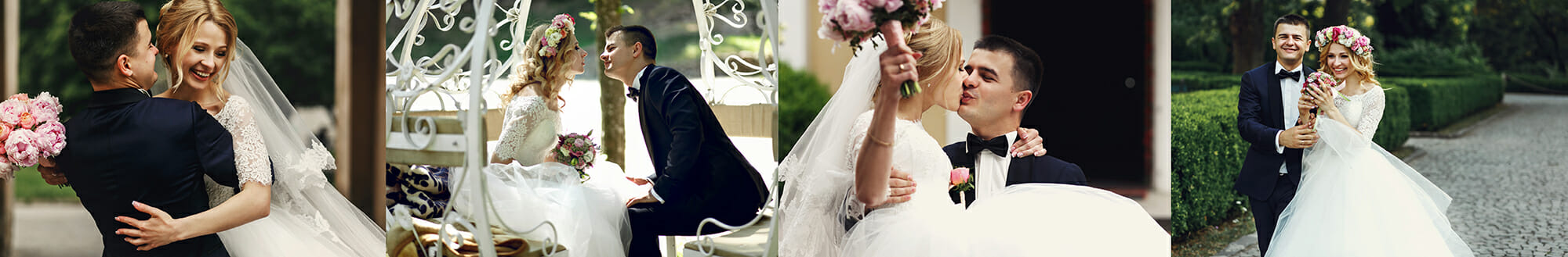 photographing newly weds