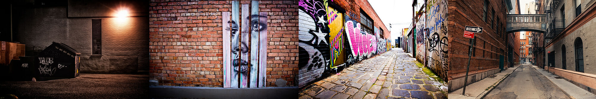 wall alleyway graffitti light night urban art spray paint street photography portrait city people camera subject light how to tutorial guide