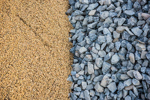 sand rocks stones contrasting textures